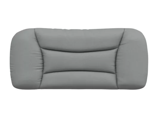 Kauf Unique Kopfteil-Kissen Hellgrau 90 cm Stoff Black Friday Preise