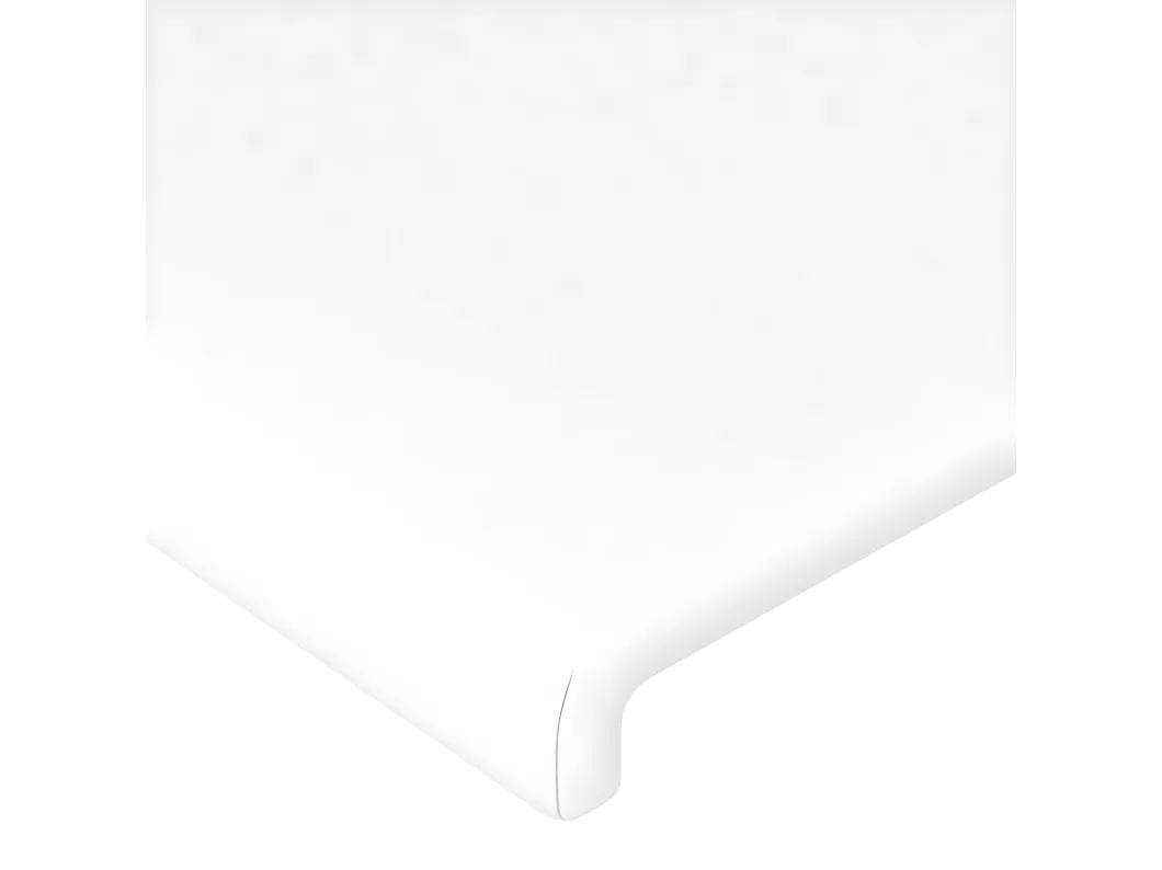 Kauf Unique Kopfteile 2 Stk. Weiß 90x5x78/88 cm Kunstleder Im Verkauf