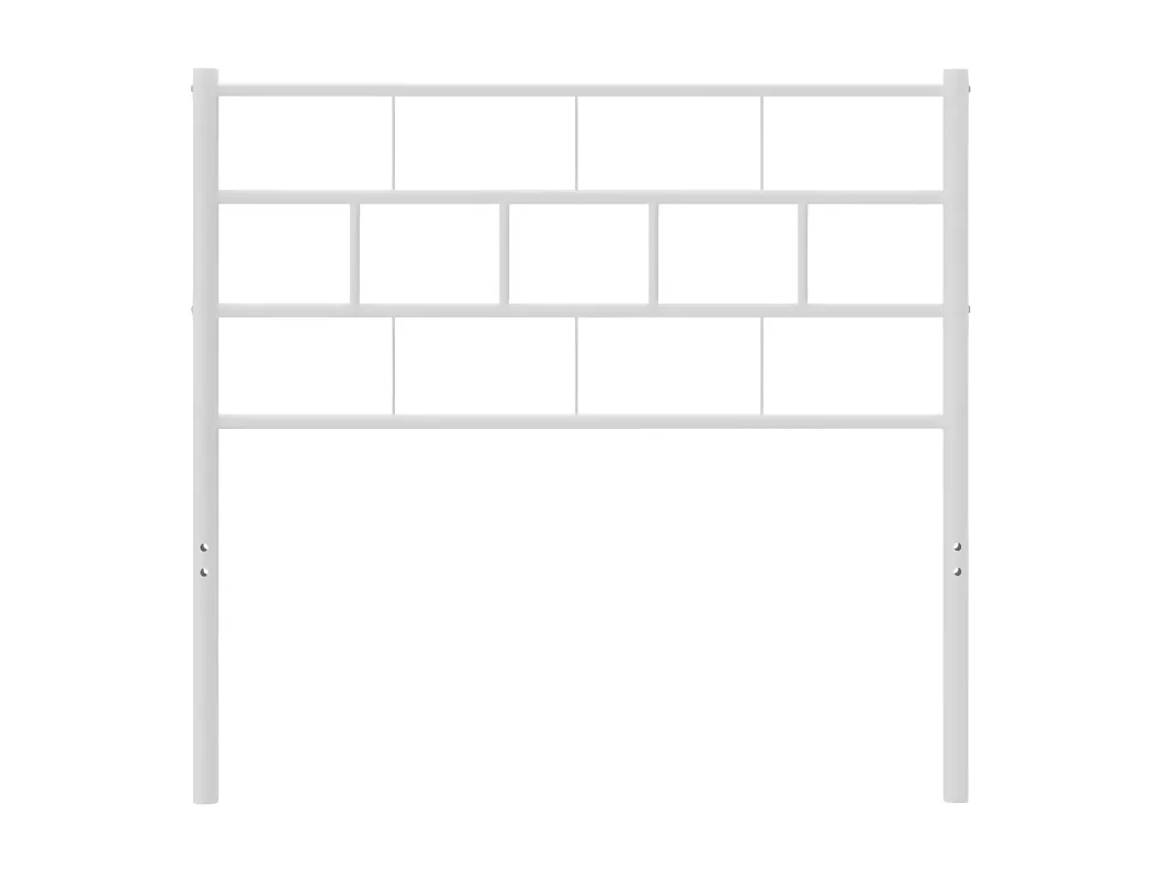 Kauf Unique Kopfteil Metall Weiß 80 cm 50% Rabatt für begrenzte Zeit