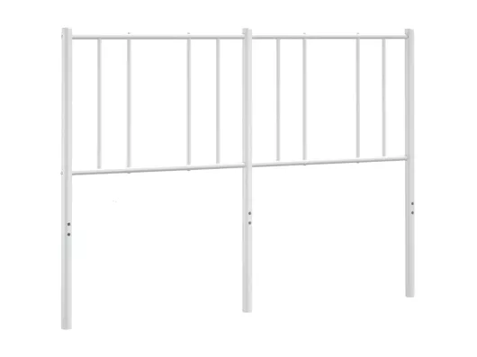 Kauf Unique Kopfteil Metall Weiß 140 cm Meist gekauft