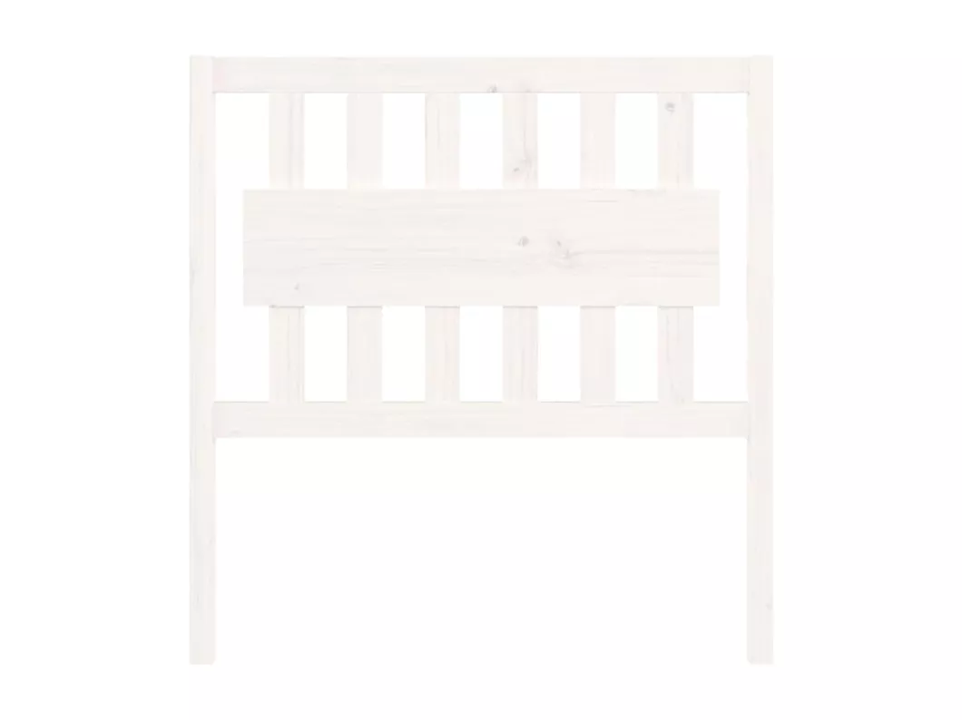 Kauf Unique Kopfteil Weiß 95,5x4x100 cm Massivholz Kiefer Limitierter Zeitrabatt