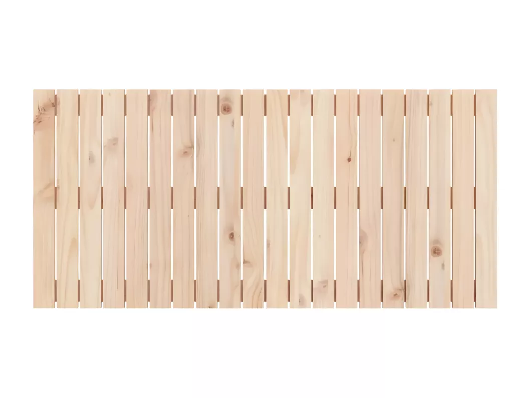 Kauf Unique Wand-Kopfteil 127,5x3x60 cm Massivholz Kiefer Fabrikpreis