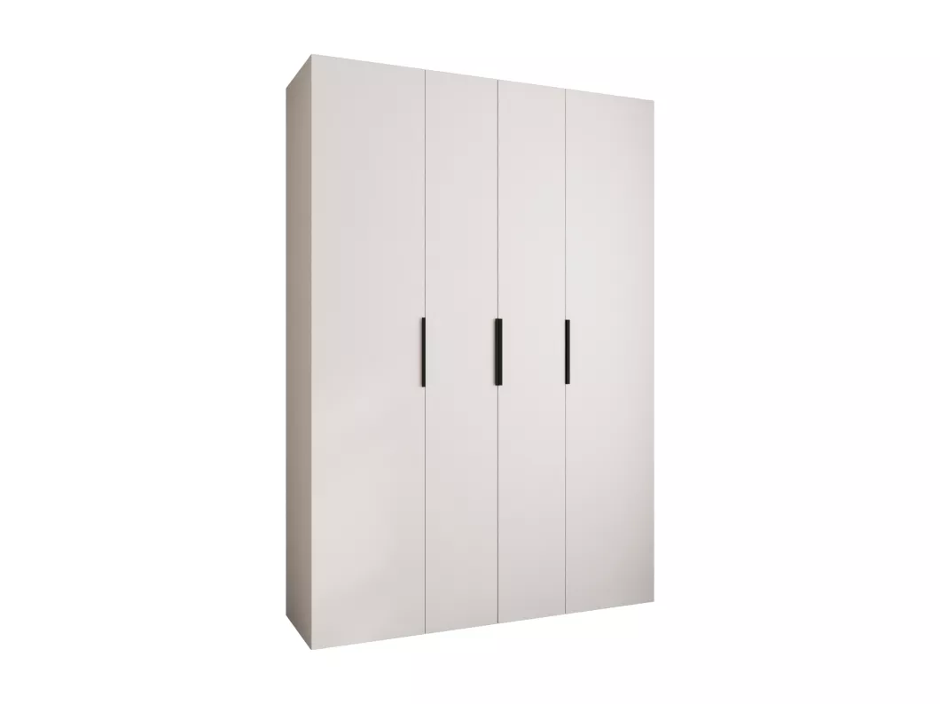 Kauf Unique Drehtürenschrank Como 4 245,5/170/40 4-türig (Weiß/Schwarz)