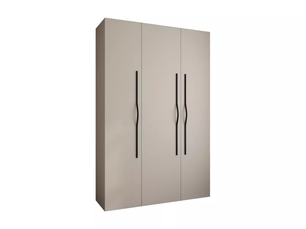 Kauf Unique Drehtürenschrank Como 2 245,5/160/50 3-türig (Kaschmir/Schwarz)