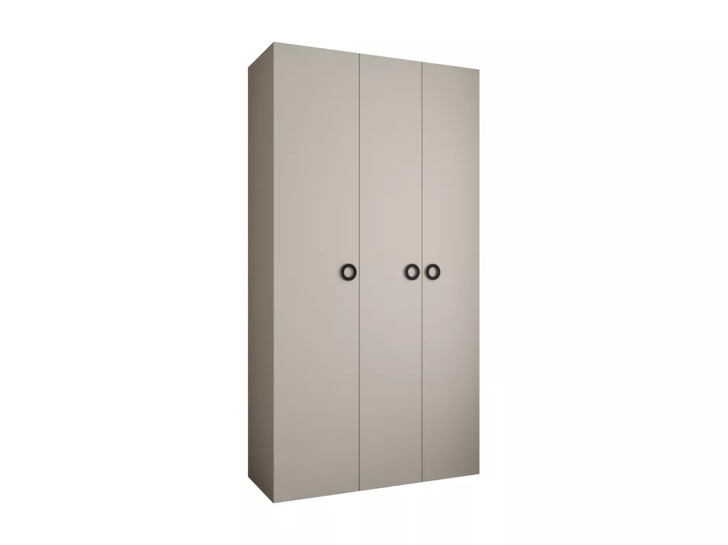Kauf Unique Drehtürenschrank Como 1 245,5/130/40 3-türig (Kaschmir/Schwarz)
