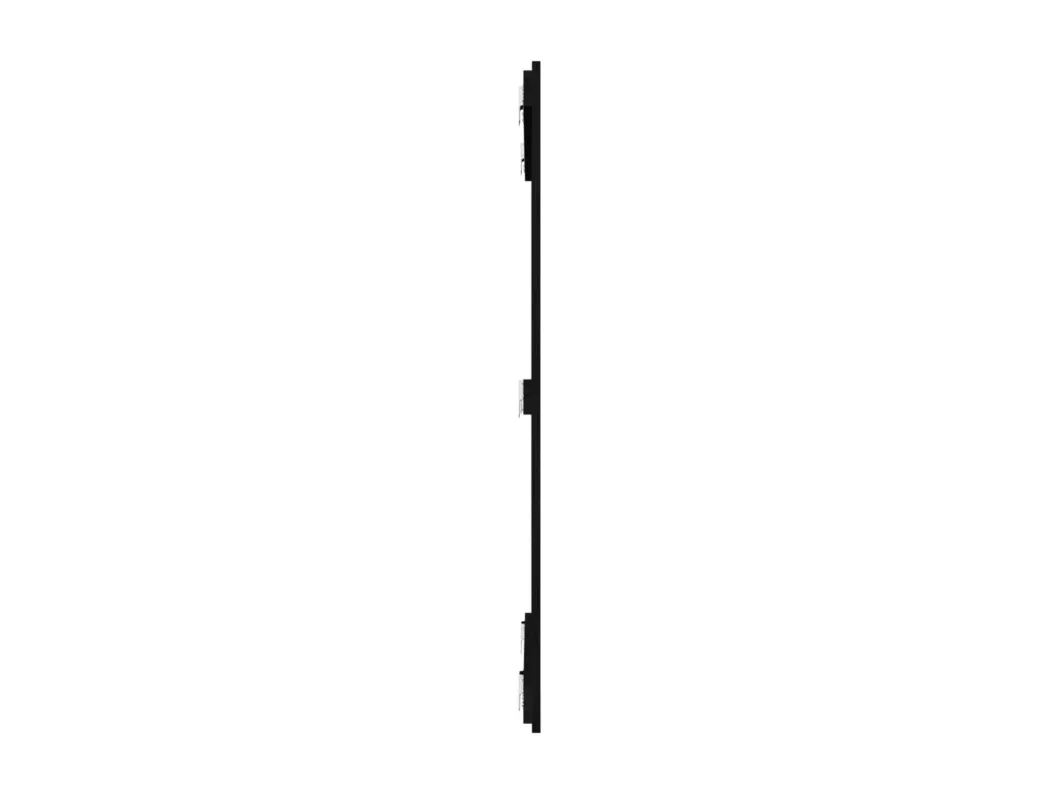 Kauf Unique Wand-Kopfteil Schwarz 95,5x3x110 cm Massivholz Kiefer Cyber Monday