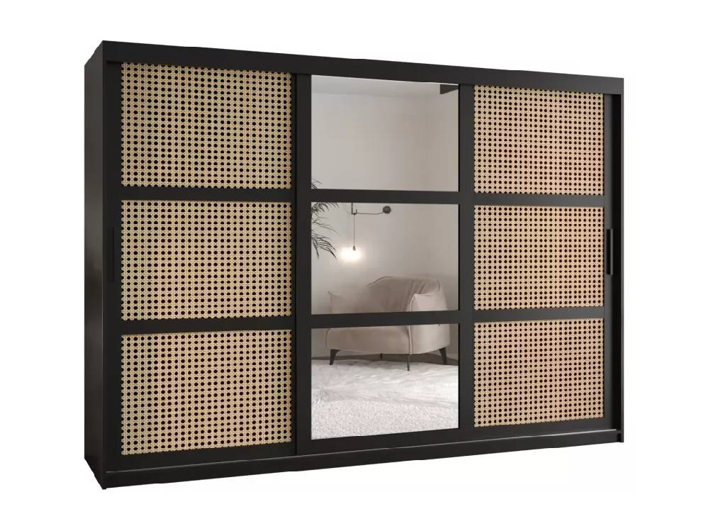 Kauf Unique SCHWEBETÜRENSCHRANK PLECIONKA 2 200/250/62 3-türig (Schwarz)