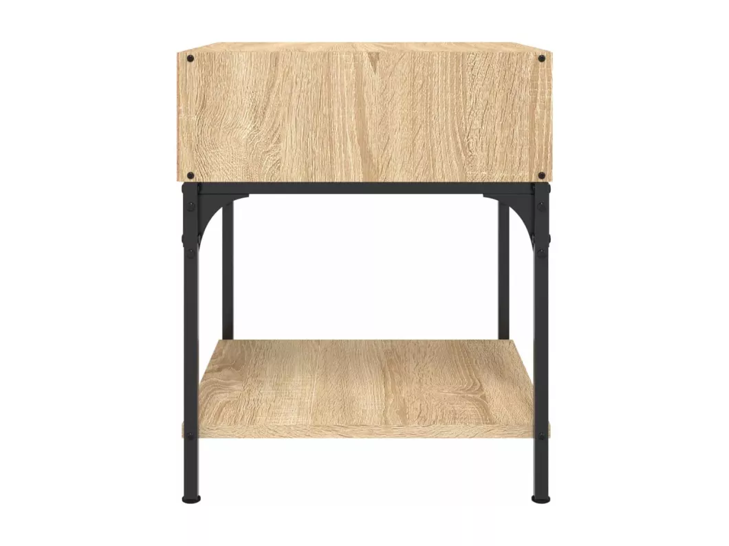 Kauf Unique Nachttische 2 Stk. Sonoma-Eiche 40x41x50 cm Holzwerkstoff VIP-Rabatte