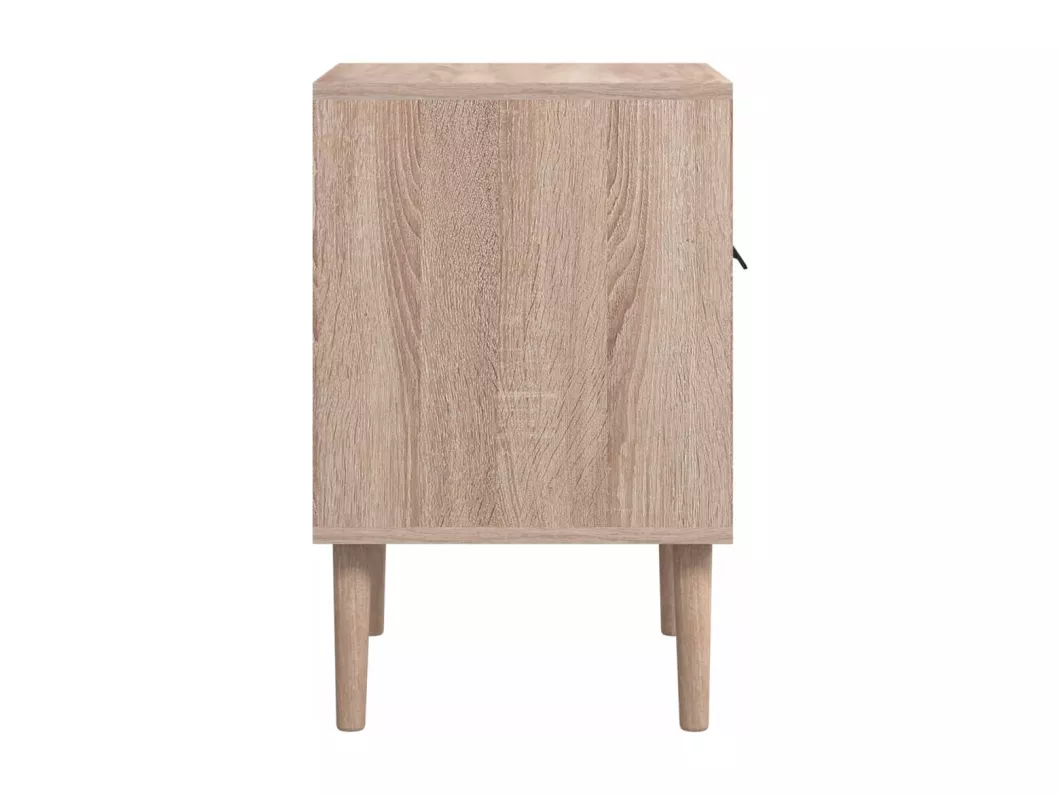 Kauf Unique Finori Nachttisch Lusk 61A Sonoma-Eiche 38,5x38,5x57 cm Begrenzte Freigabe