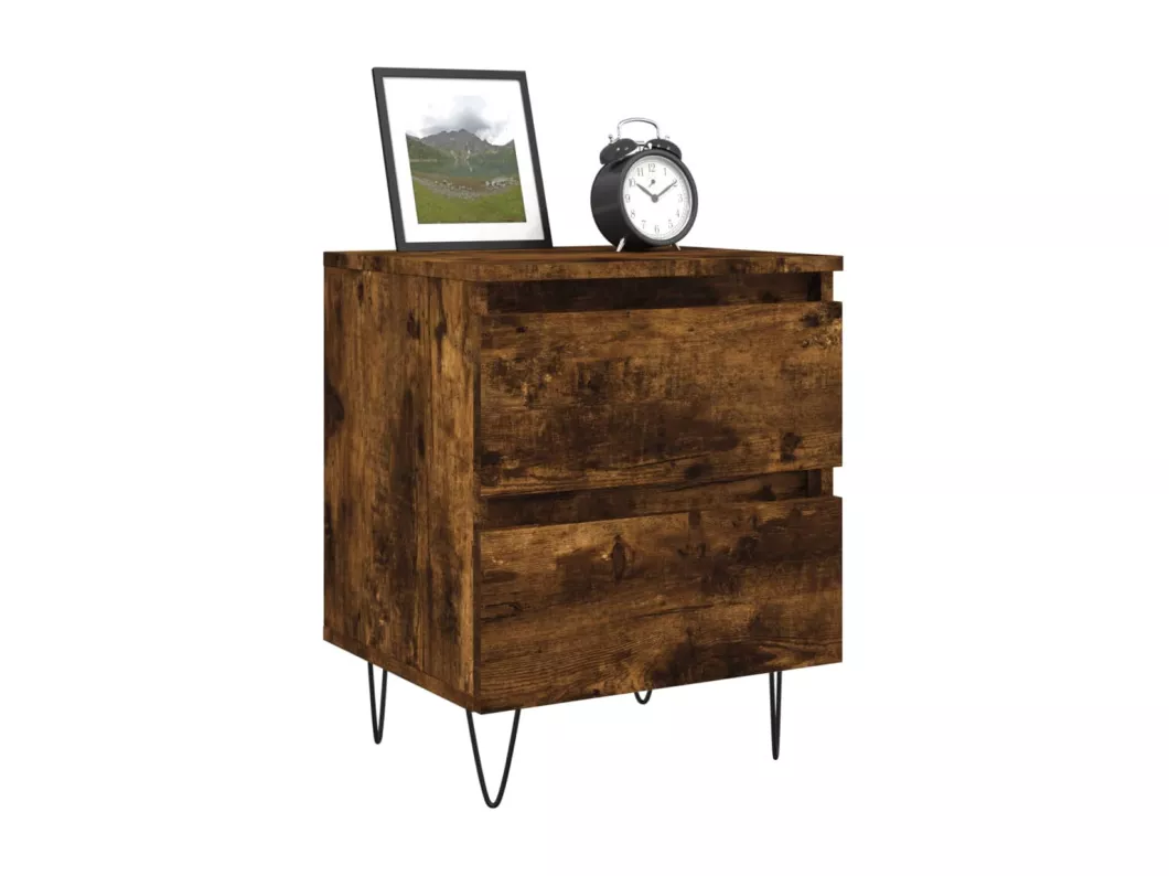 Kauf Unique Nachttisch Räuchereiche 40x35x50 cm Holzwerkstoff Zeitbegrenzte Promotion