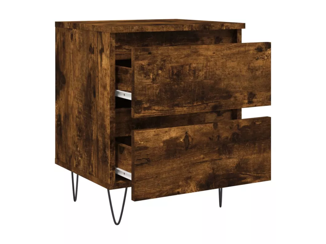 Kauf Unique Nachttisch Räuchereiche 40x35x50 cm Holzwerkstoff Zeitbegrenzte Promotion