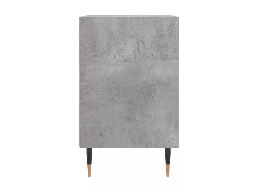 Kauf Unique Nachttische 2 Stk. Betongrau 40x30x50 cm Holzwerkstoff Vierteljährliche Förderung