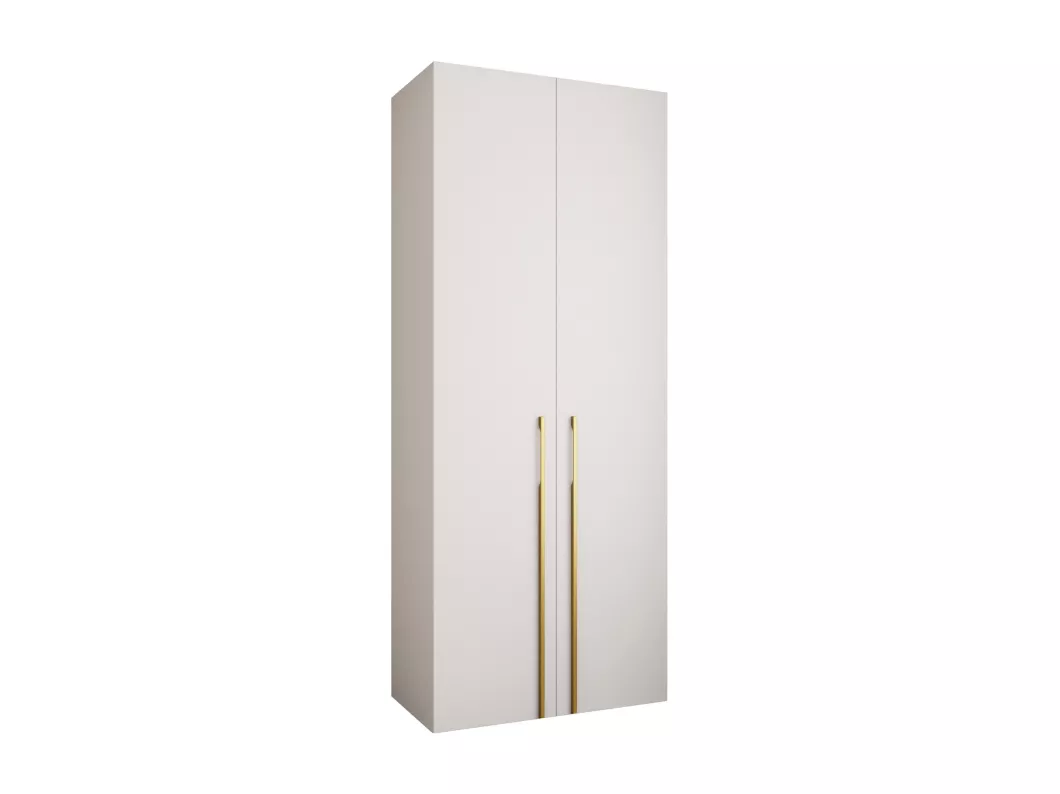 Kauf Unique Drehtürenschrank Como 3 245,5/100/40 2-türig (Weiß/Gold)