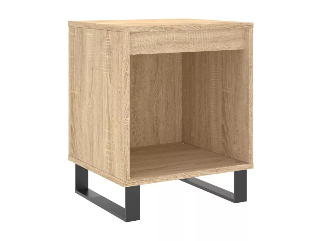 Kauf Unique Nachttische 2 Stk. Sonoma-Eiche 40x35x50 cm Holzwerkstoff Schlussverkauf