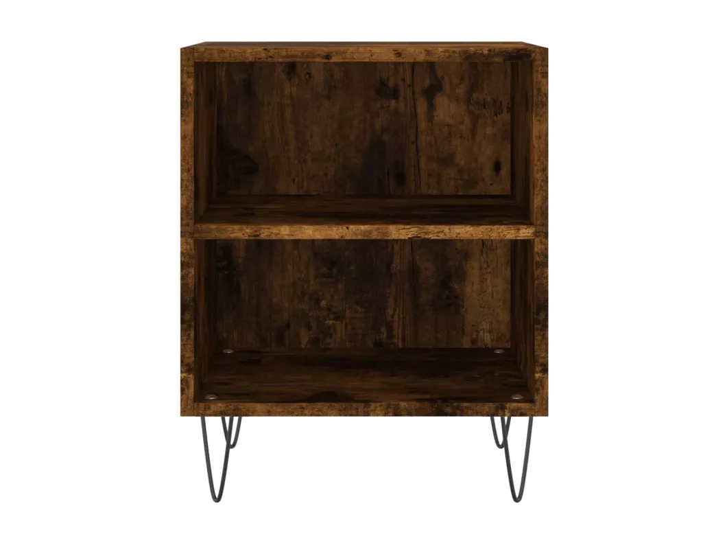 Kauf Unique Nachttische 2 Stk. Räuchereiche 40x30x50 cm Holzwerkstoff Sonderangebot