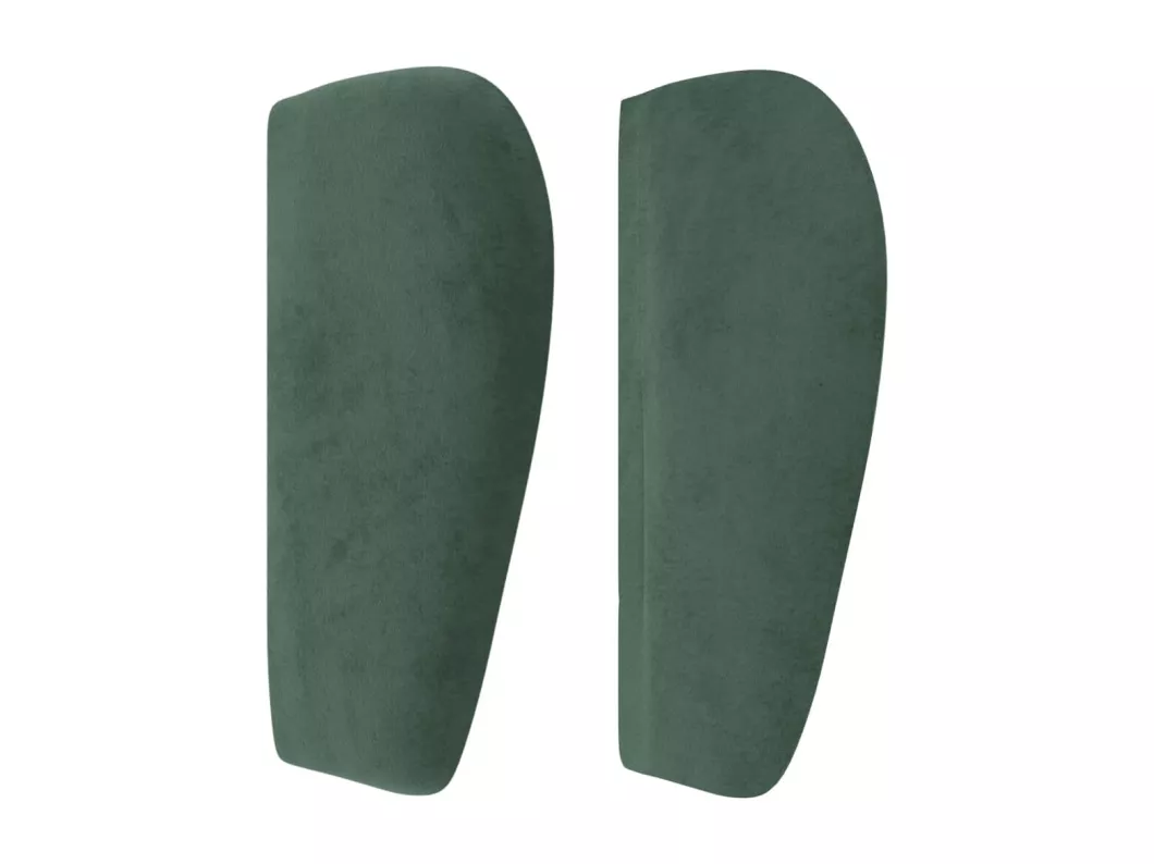 Kauf Unique Kopfteil mit Ohren Dunkelgrün 203x23x78/88 cm Samt Flash Sale