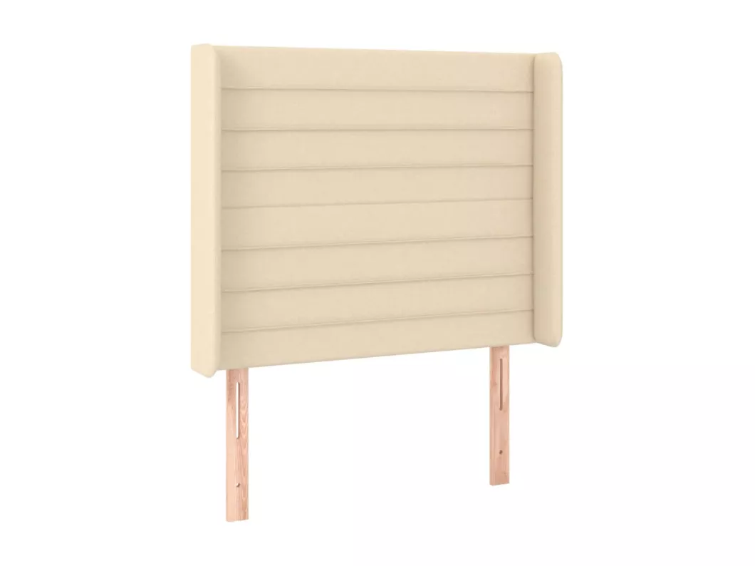 Kauf Unique LED Kopfteil Creme 103x16x118/128 cm Stoff Exklusivangebot