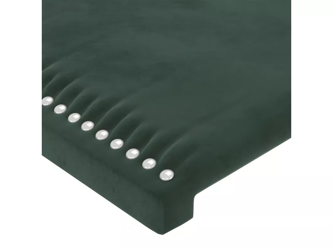 Kauf Unique Kopfteile 4 Stk. Dunkelgrün 72x5x78/88 cm Samt Cyber Monday