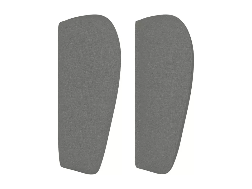 Kauf Unique Kopfteil mit Ohren Dunkelgrau 203x23x78/88 cm Stoff Bestseller