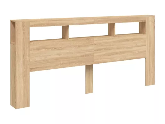 Kauf Unique LED-Kopfteil Sonoma Eiche 220x18,5x103,5 cm Holzwerkstoff Riesige Ersparnisse