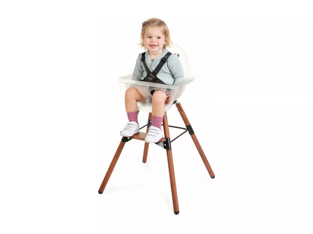 Kauf Unique CHILDHOME 2-in-1 Hochstuhl mit Stoßfänger Evolu 2 Transparent