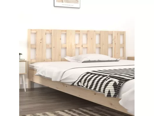 Kauf Unique Bett-Kopfteil 205,5x4x100 cm Massivholz Kiefer