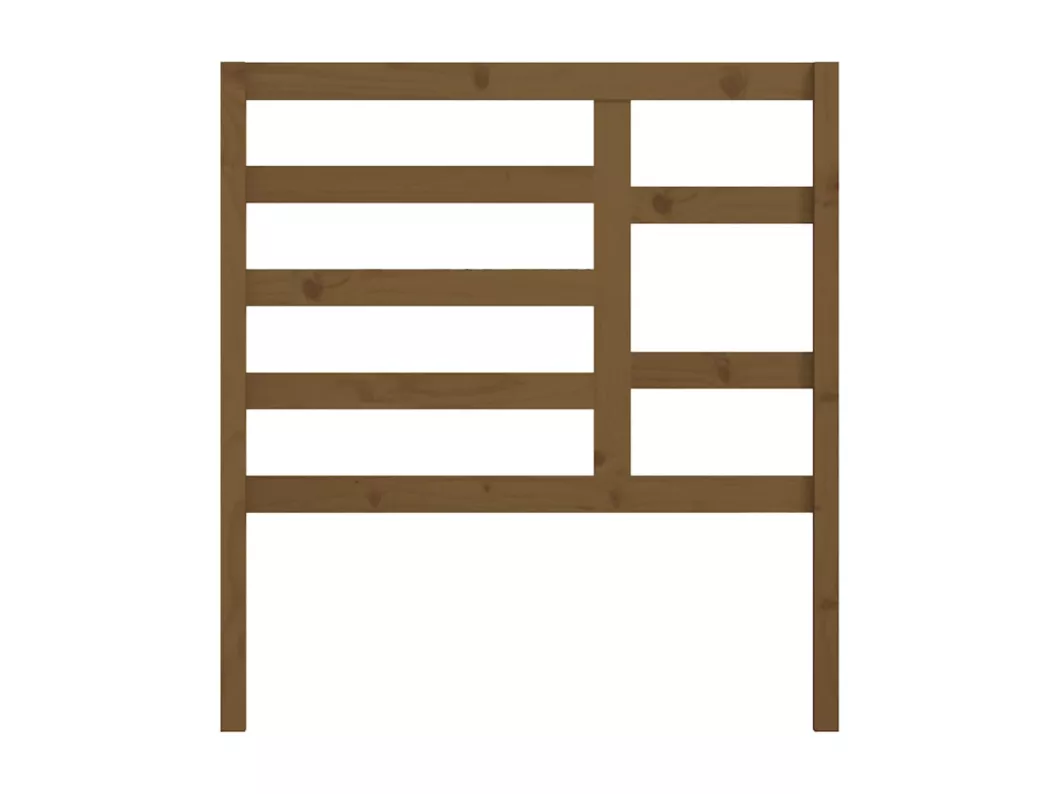 Kauf Unique Bett-Kopfteil Honigbraun 81x4x104 cm Massivholz Kiefer Discount Store für neue Produkte