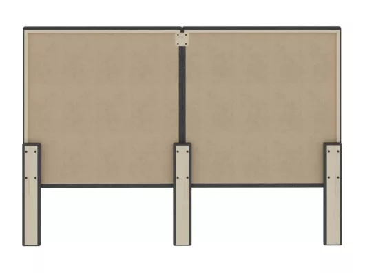 Kauf Unique Kopfteil Dunkelgrau Stoff 140×200 cm Rabatte dieses Monats