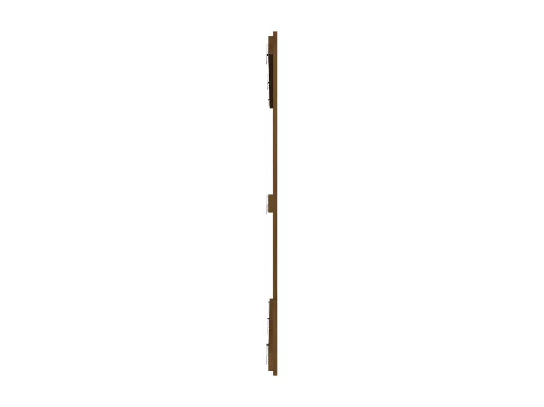 Kauf Unique Wand-Kopfteil Honigbraun 159,5x3x110 cm Massivholz Kiefer Cyber Monday