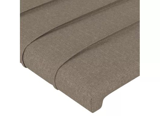 Kauf Unique Kopfteil Taupe 80x5x78/88 cm Stoff Saisonale Angebote