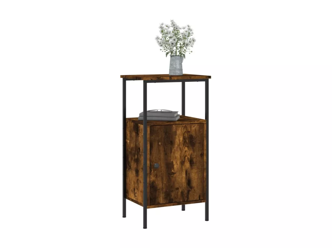 Kauf Unique Nachttisch Räuchereiche 41x31x80 cm Holzwerkstoff Tägliche Deals