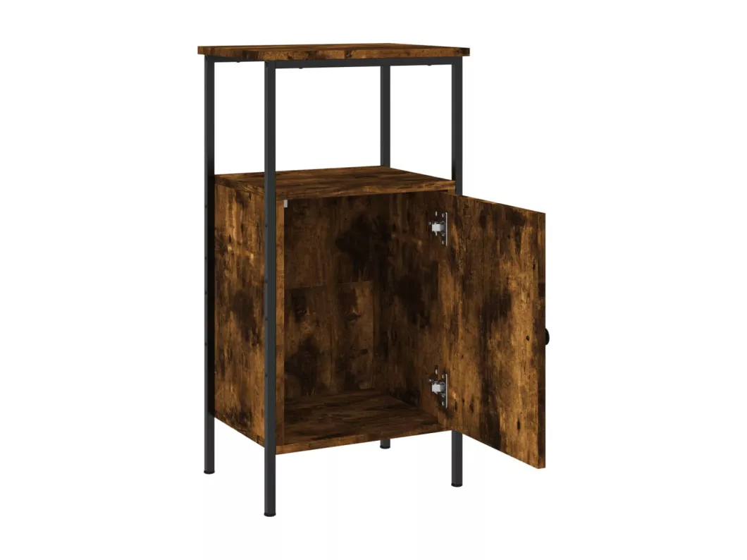 Kauf Unique Nachttisch Räuchereiche 41x31x80 cm Holzwerkstoff Tägliche Deals
