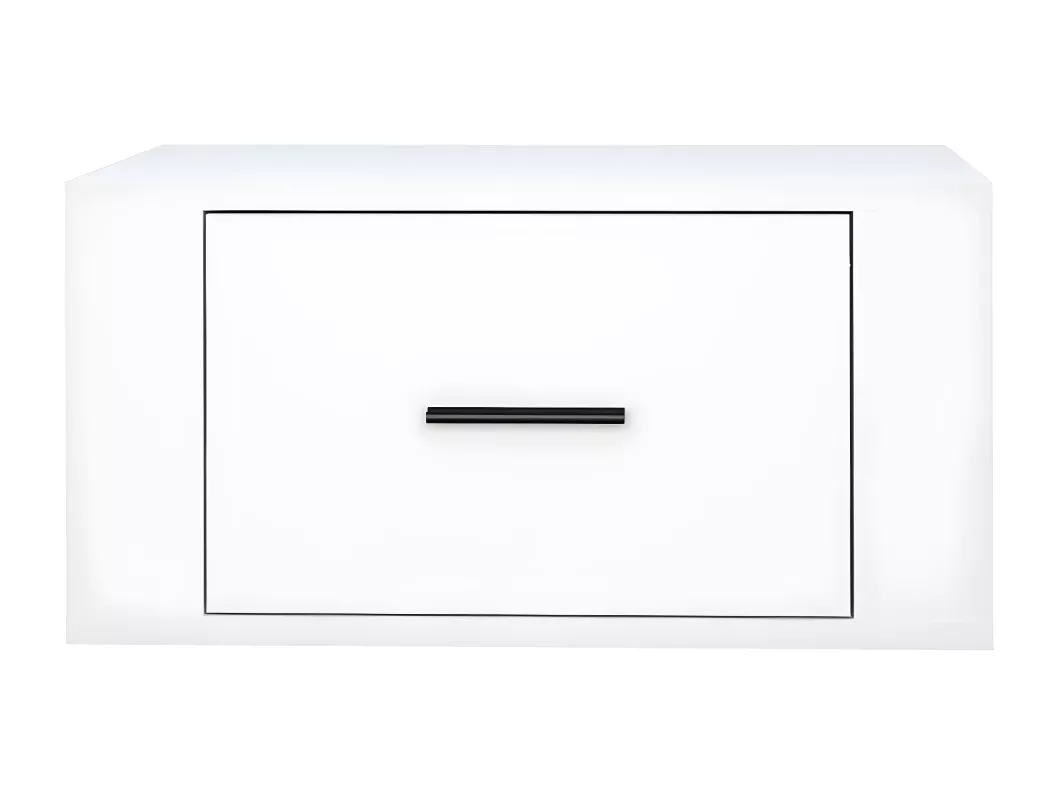 Kauf Unique Wand-Nachttisch Weiß 50x36x25 cm Super Sparpreis