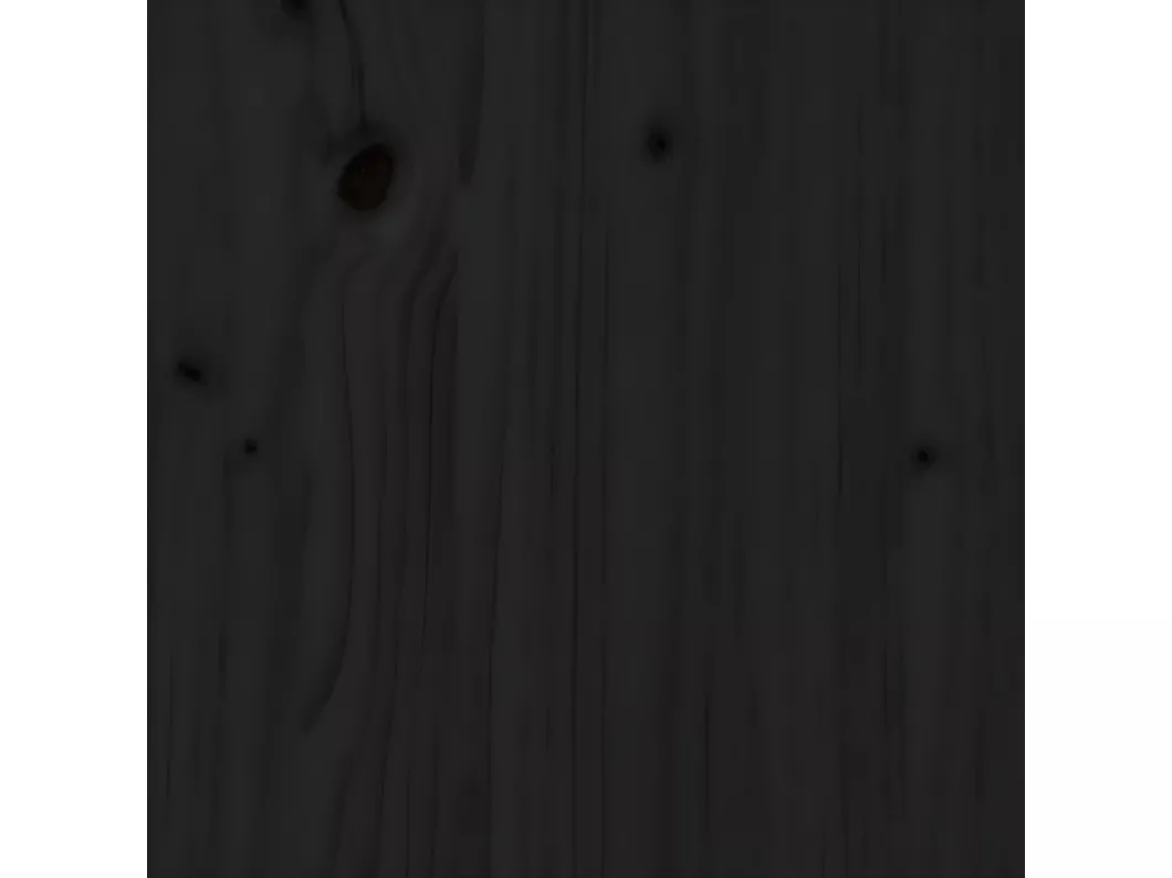Kauf Unique Kopfteil Schwarz 126x4x100 cm Massivholz Kiefer Bis zu 65% Rabatt