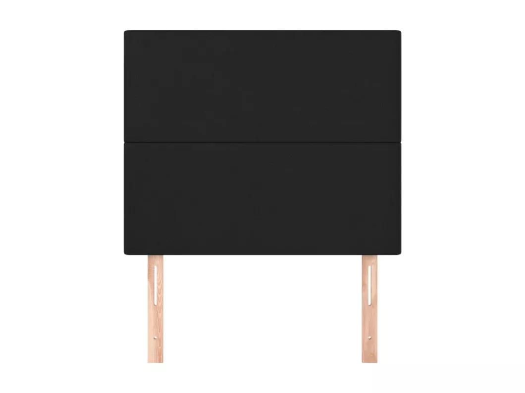 Kauf Unique Kopfteile 2 Stk. Schwarz 90x5x78/88 cm Kunstleder Nur für heute
