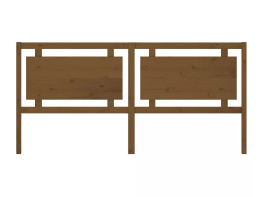 Kauf Unique Kopfteil Honigbraun 205,5x4x100 cm Massivholz Kiefer Clearance-Verkauf