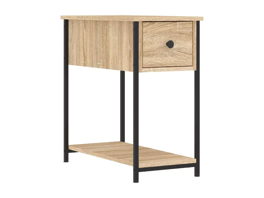 Kauf Unique Nachttische 2 Stk. Sonoma-Eiche 30x60x60 cm Holzwerkstoff Black Friday Preise