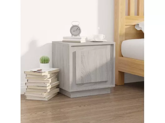 Kauf Unique Nachttische 2 Stk. Grau Sonoma 44x35x45 cm Holzwerkstoff Meist gekauft