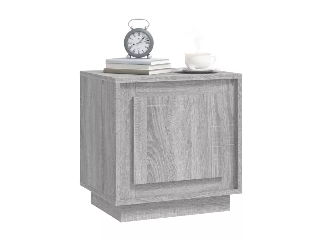 Kauf Unique Nachttische 2 Stk. Grau Sonoma 44x35x45 cm Holzwerkstoff Meist gekauft