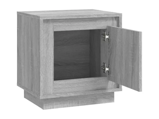Kauf Unique Nachttische 2 Stk. Grau Sonoma 44x35x45 cm Holzwerkstoff Meist gekauft