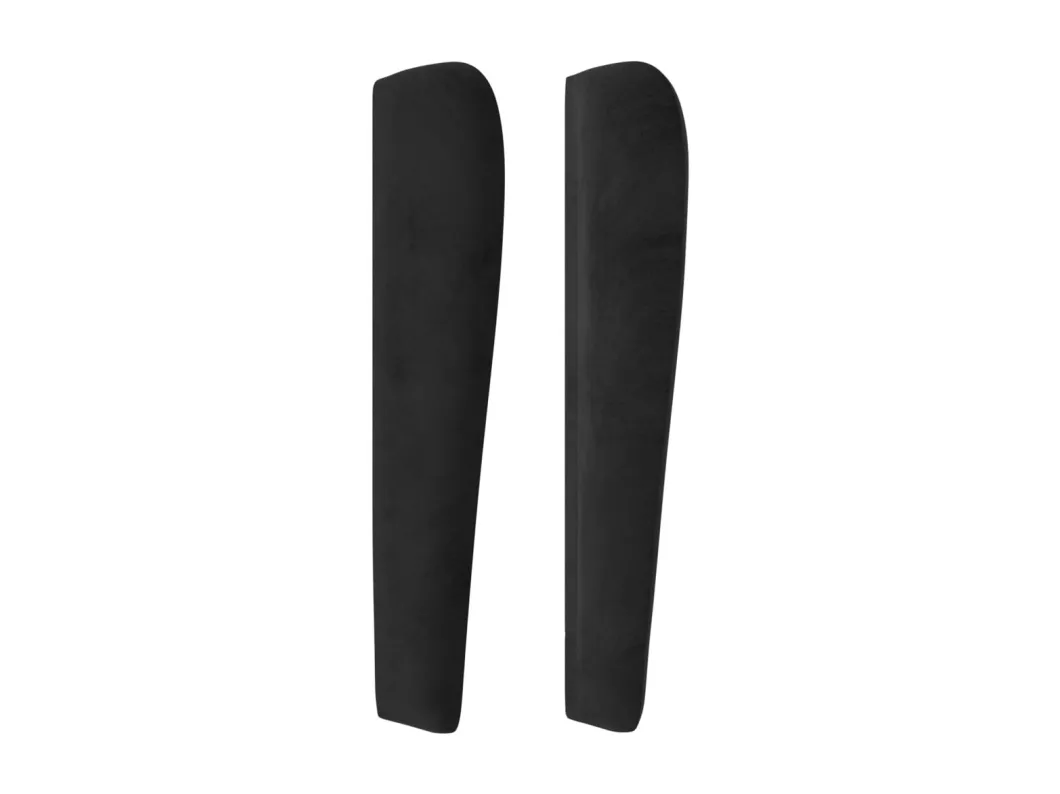 Kauf Unique Kopfteil mit Ohren Schwarz 93x23x118/128 cm Samt Black Friday
