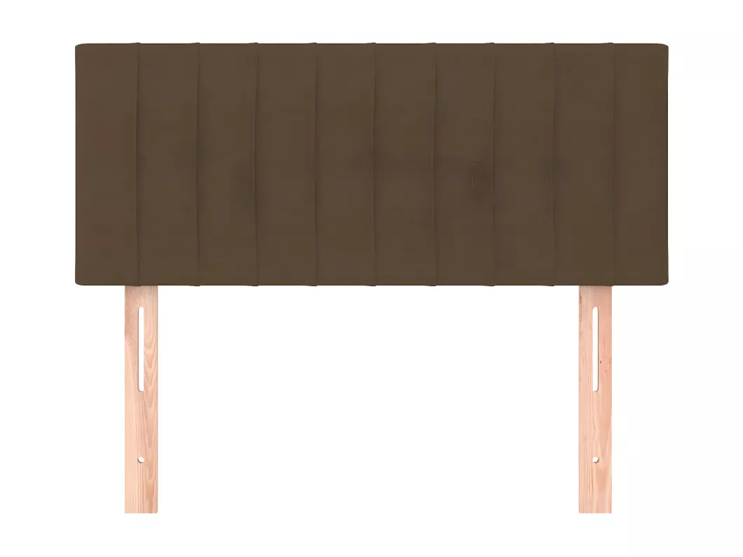 Kauf Unique Kopfteil Dunkelbraun 80x5x78/88 cm Stoff Große Rabatte