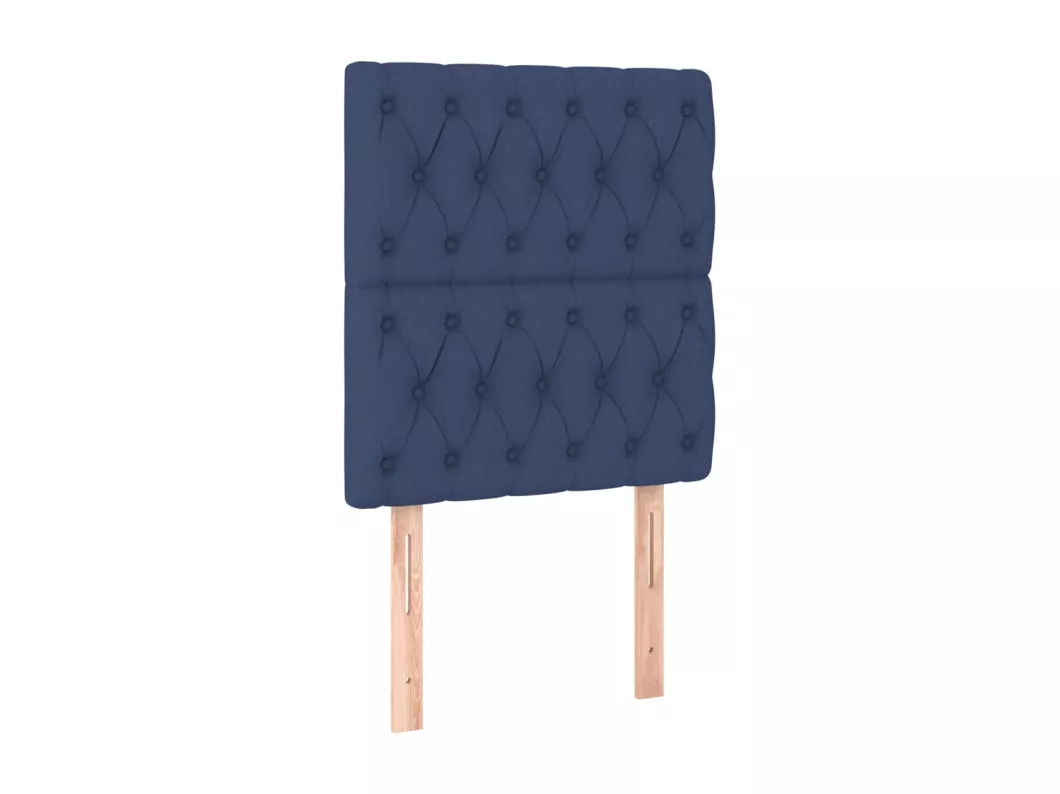 Kauf Unique LED Kopfteil Blau 80x7x118/128 cm Stoff Neuheiten