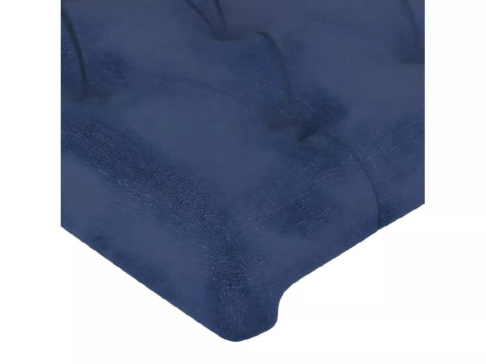 Kauf Unique LED Kopfteil Blau 80x7x118/128 cm Stoff Neuheiten