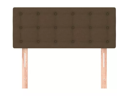 Kauf Unique Kopfteil Dunkelbraun 100x5x78/88 cm Stoff Räumungsverkauf