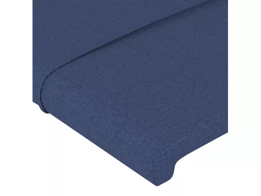 Kauf Unique LED Kopfteil Blau 160x5x78/88 cm Stoff Tägliche Deals