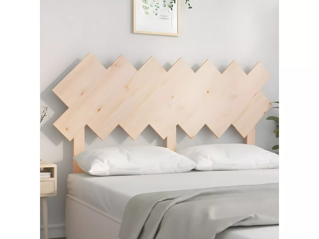 Kauf Unique Bett-Kopfteil 151,5x3x81 cm Massivholz Kiefer