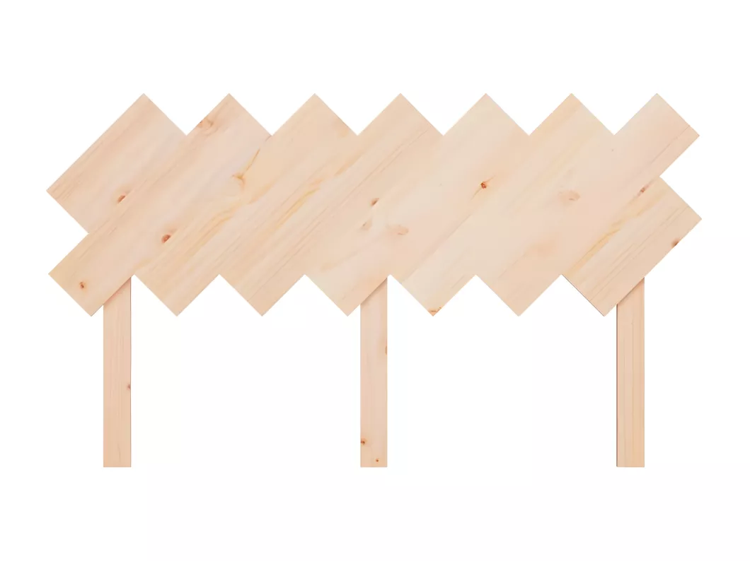 Kauf Unique Bett-Kopfteil 151,5x3x81 cm Massivholz Kiefer Bis zu 60% Rabatt