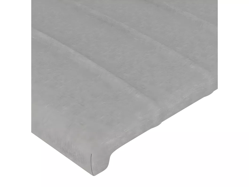 Kauf Unique Kopfteile 2 Stk. Hellgrau 90x5x78/88 cm Stoff Discount Store für neue Produkte