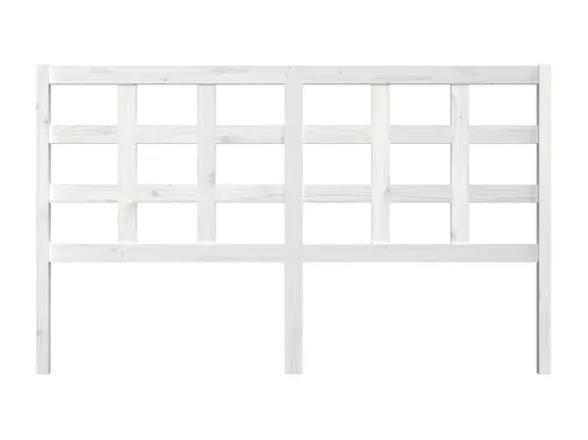 Kauf Unique Kopfteil Weiß 165,5x4x100 cm Massivholz Kiefer Super Rabatt